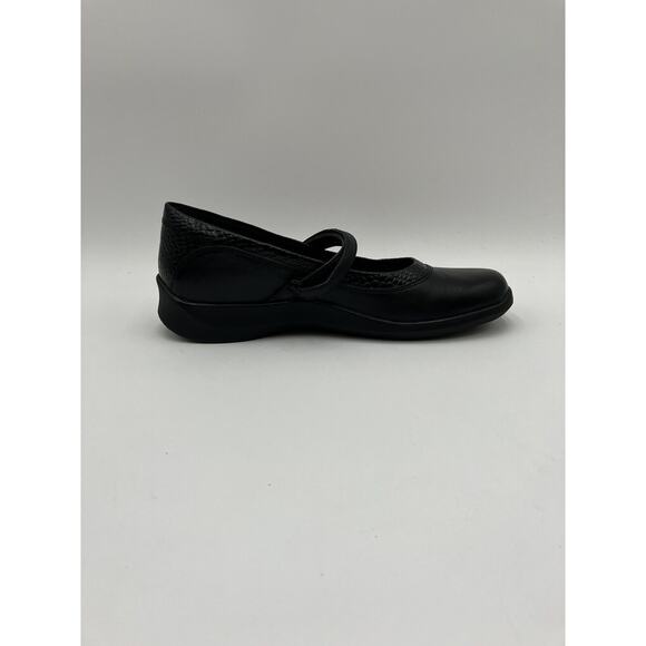 Aetrex Women's Black Mary Jane Sandals - Picture 4 of 11